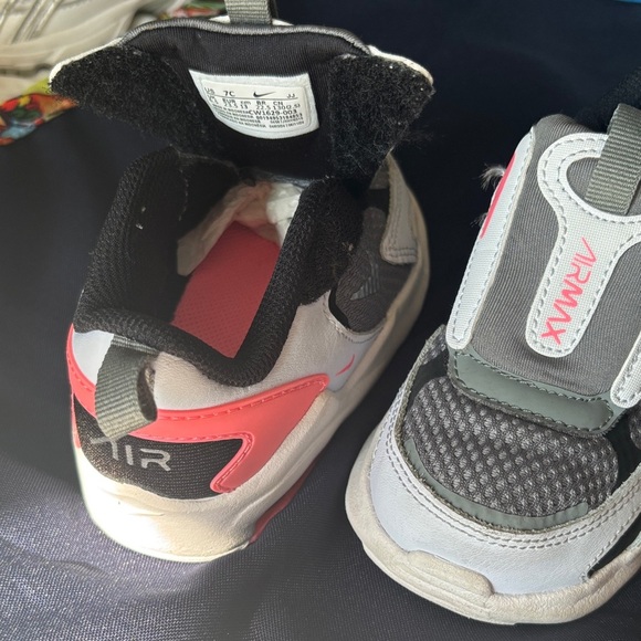 Kids Shoes Nike air max - Gray and Pink - Picture 4 of 7